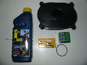 Service kit including air filter Hyosung GT125 GT125R